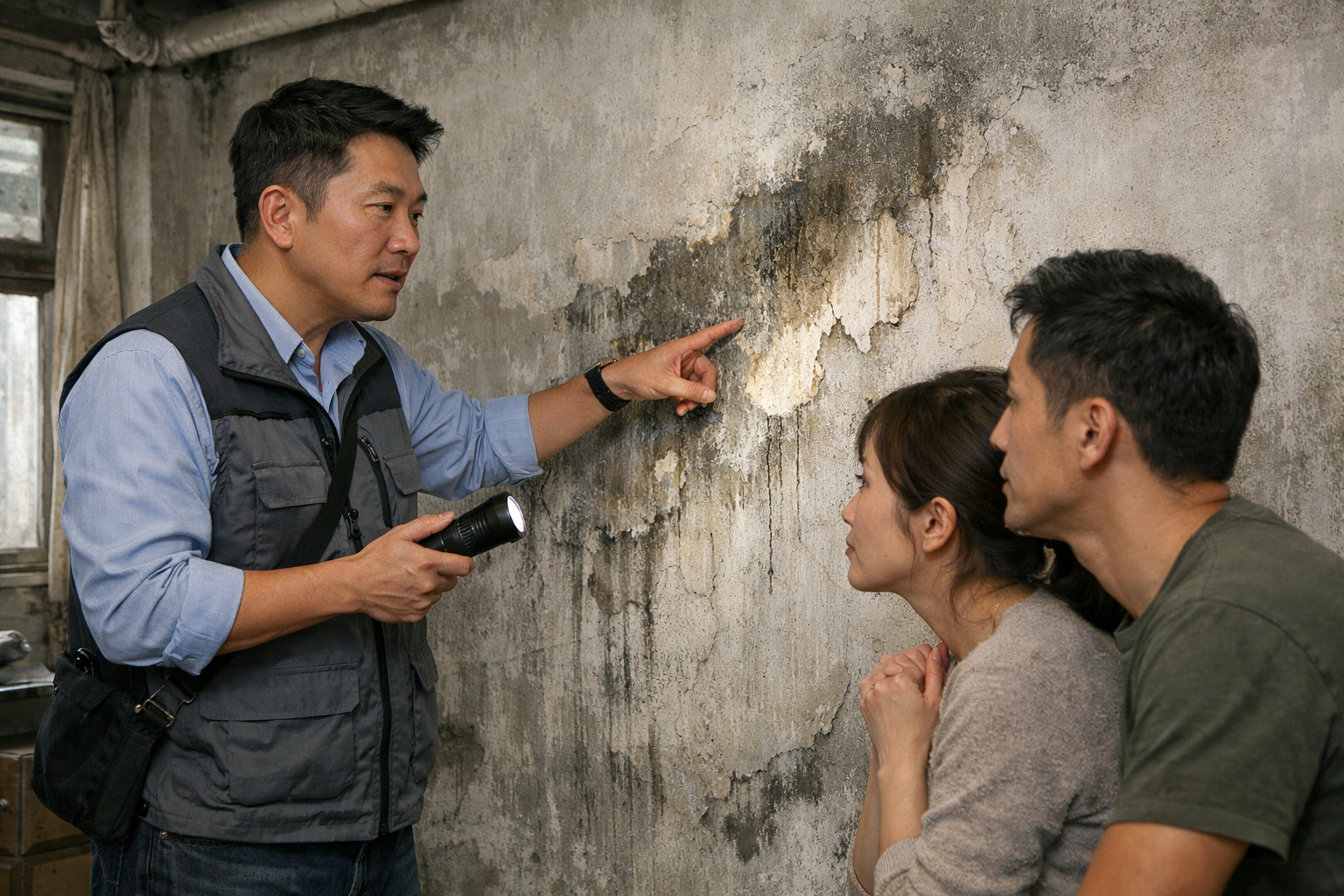 老屋現場漏水評估