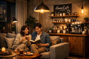 居家咖啡館客廳