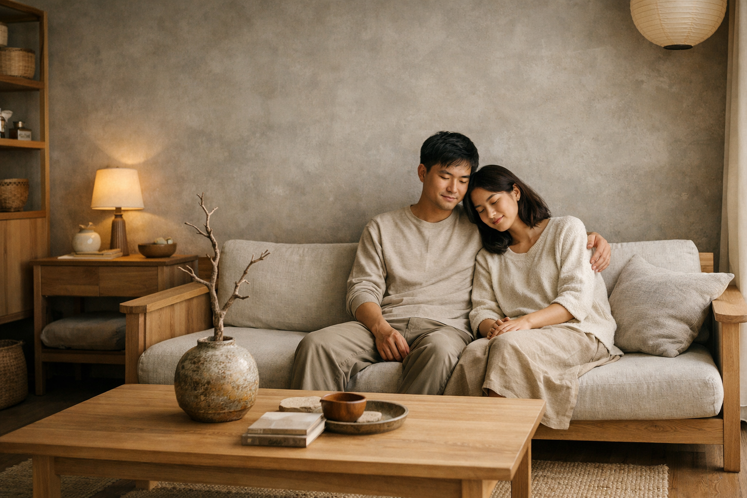 侘寂與無印融合美學空間